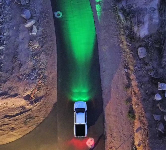 Load image into Gallery viewer, Race Series Flood LED Pod Green
