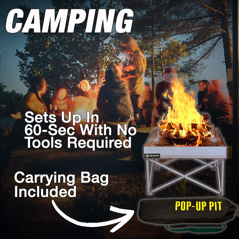 Load image into Gallery viewer, Pop-Up Fire Pit / Go Anywhere Kit
