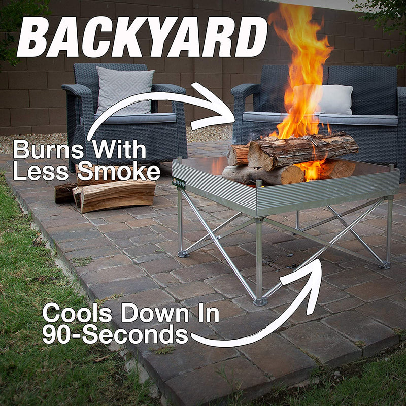 Load image into Gallery viewer, Pop-Up Fire Pit / Go Anywhere Kit
