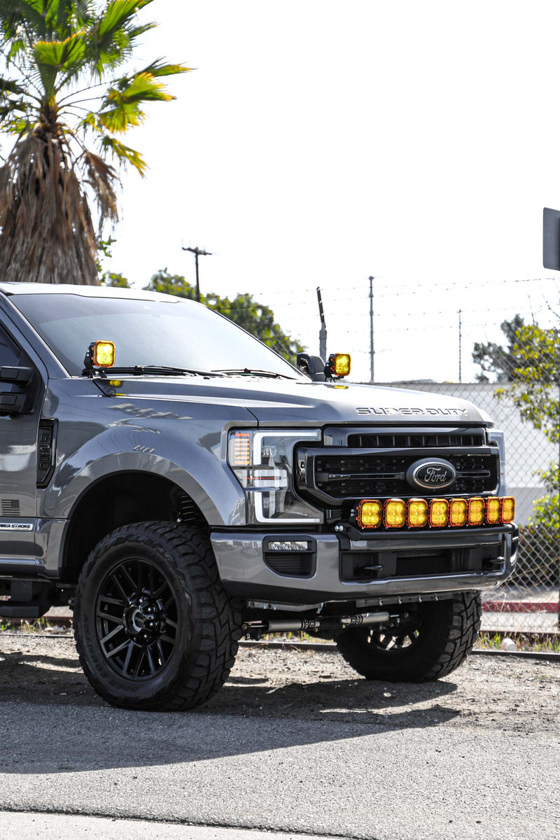 Load image into Gallery viewer, 2011+ F250 / F350 Superduty 8 Light Bumper Mount Kit
