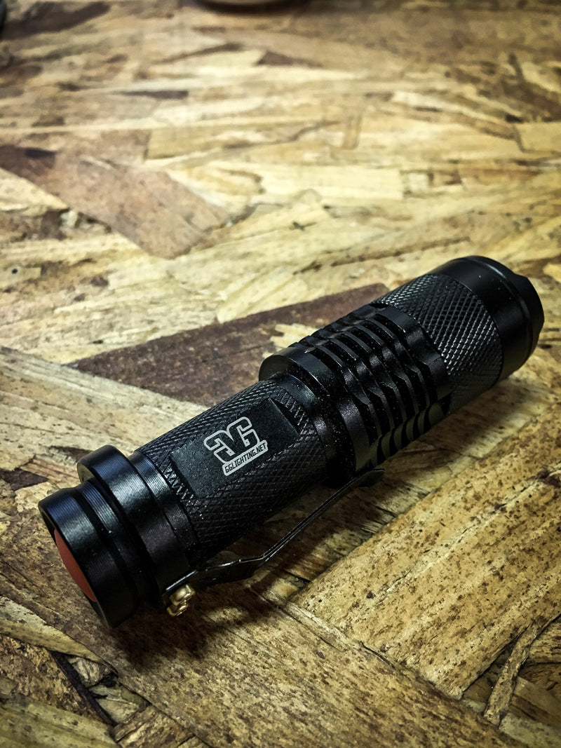 Load image into Gallery viewer, Three Function Rechargeable Flashlight
