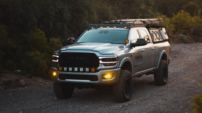 Load image into Gallery viewer, The Diablo (2019-2026 RAM 2500/3500/4500/5500 Roof Rack)
