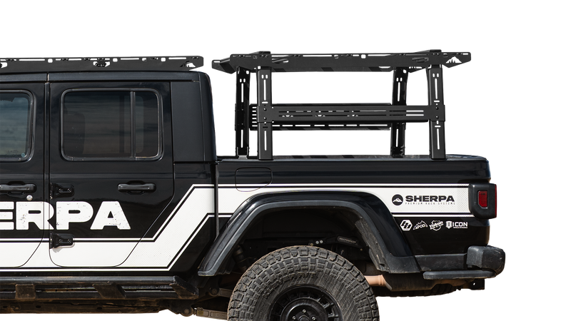Load image into Gallery viewer, Jeep Gladiator Rack Height PAK System Bed Rack

