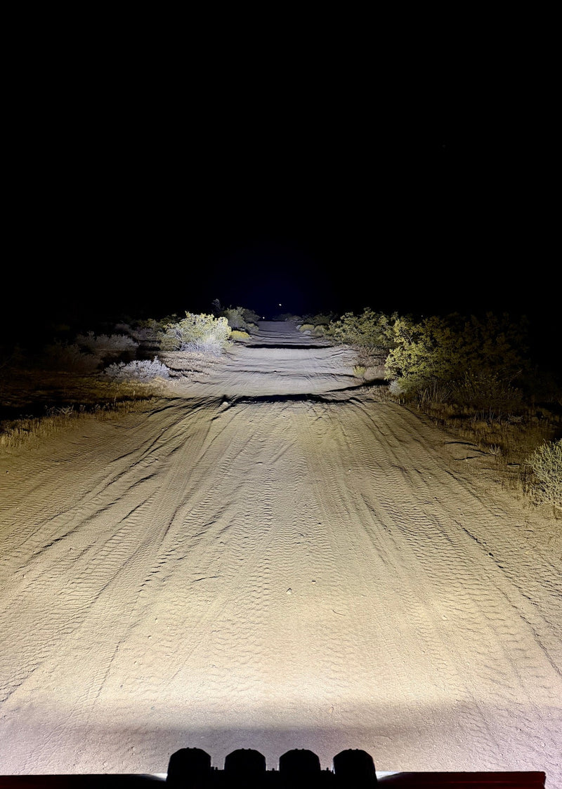 Load image into Gallery viewer, 9 Light U-Con Interlocking Off Road LED Pod With Amber or White DRL Running Light

