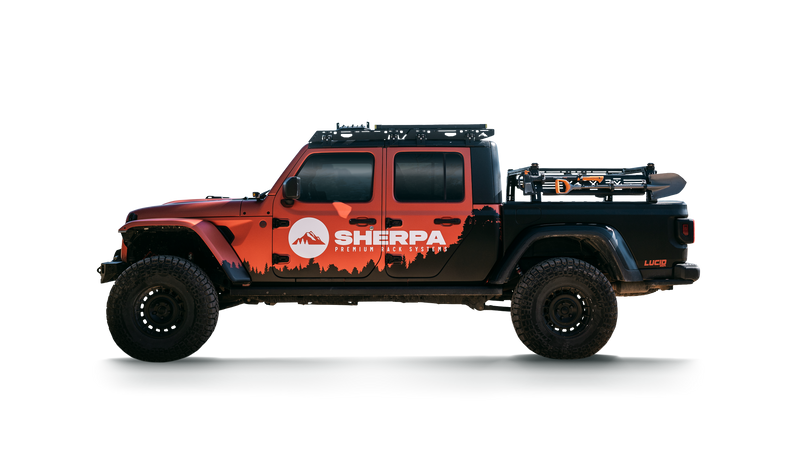 Load image into Gallery viewer, Jeep Gladiator Mid Height PAK System Bed Rack
