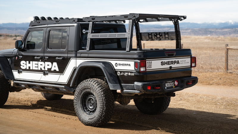 Load image into Gallery viewer, Jeep Gladiator Rack Height PAK System Bed Rack
