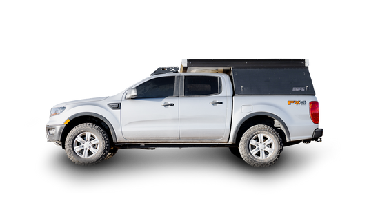 Ford Ranger with Camper Cab Roof Rack