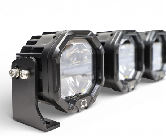 9 Light U-Con Interlocking Off Road LED Pod With Amber or White DRL Running Light