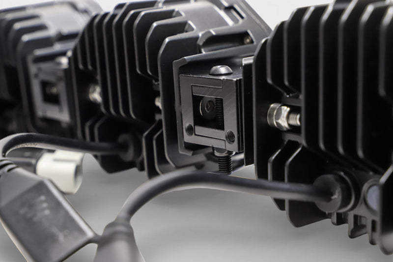 Load image into Gallery viewer, 4 Light U-Con Interlocking Off Road LED Pod With Amber or White DRL Running Light
