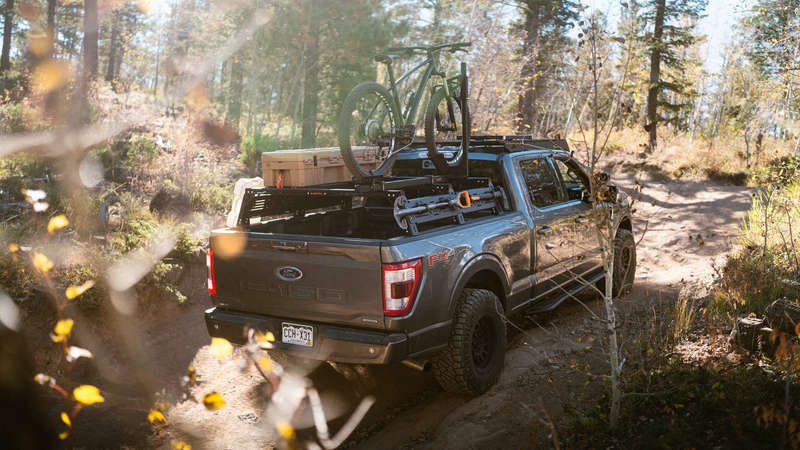Load image into Gallery viewer, Ford F150 Mid Height PAK System Bed Rack
