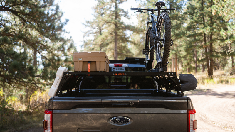 Load image into Gallery viewer, Ford F150 Mid Height PAK System Bed Rack

