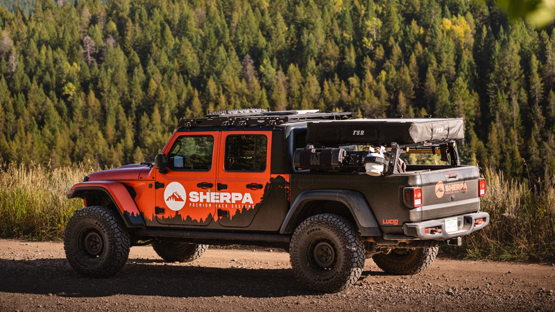 Load image into Gallery viewer, Jeep Gladiator Mid Height PAK System Bed Rack
