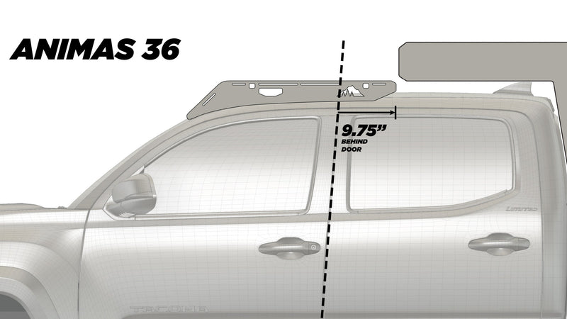 Load image into Gallery viewer, The Animas (2005-2023 Tacoma Camper Roof Rack)
