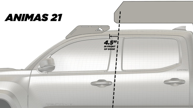 Load image into Gallery viewer, The Animas (2005-2023 Tacoma Camper Roof Rack)
